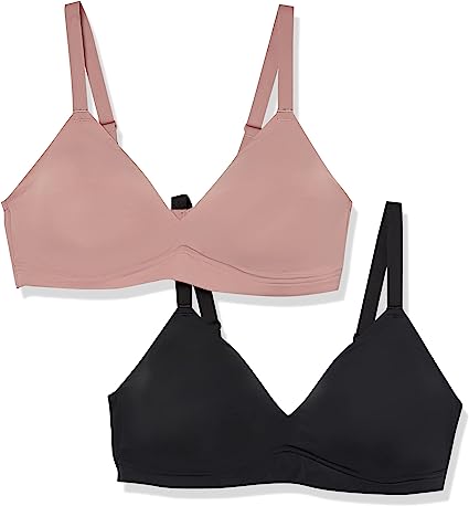 Photo 1 of Amazon Essentials Women's Padded Bralette, Pack of 2 XL