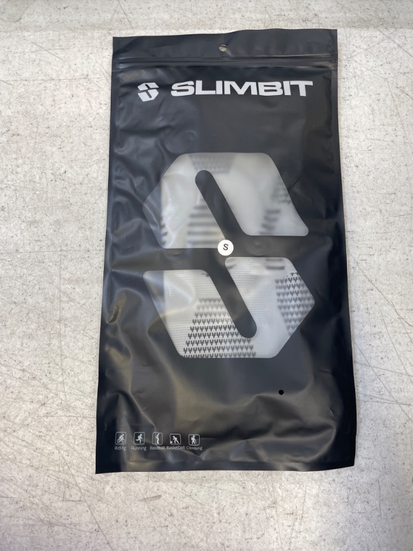 Photo 1 of SLIMBIT Professional Knee Brace - Knee Pain Compression Sleeve For Joint Stability & Support For Men/ Women - Designed With Gel Pads & Stabilizers for Sports Injury Relief, Meniscus (Gray, Small) Gray Small