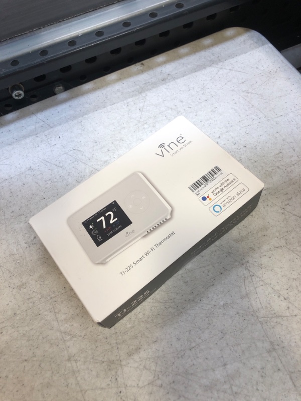 Photo 2 of Vine Smart WiFi 7day/8period Programmable Thermostat Model TJ-225, Compatible with Alexa and Google Assistant