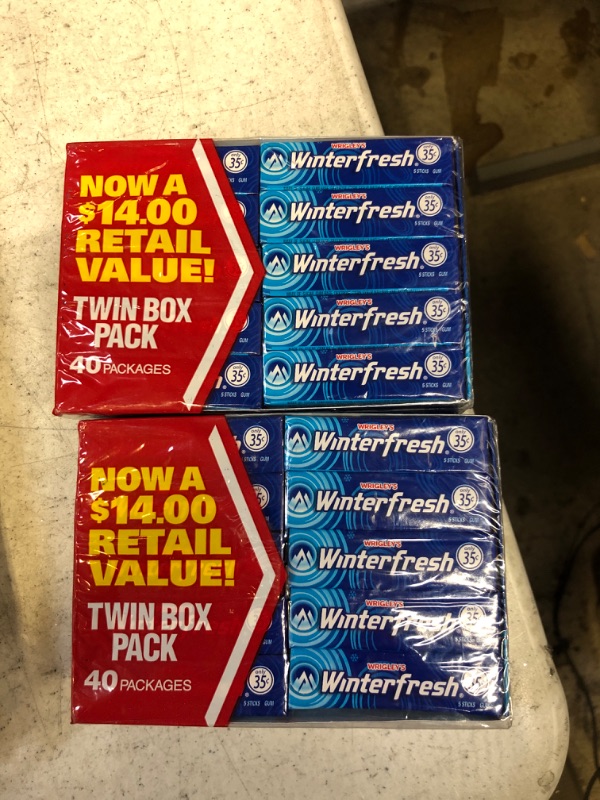 Photo 2 of 2 pack 1566256 Wrigley W/Fresh Gum