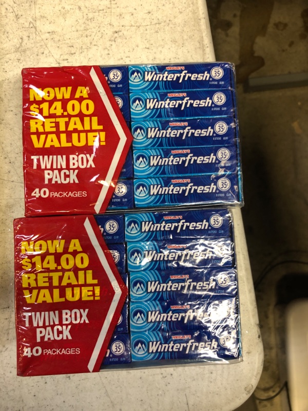 Photo 3 of 2 PACK 1566256 Wrigley W/Fresh Gum 