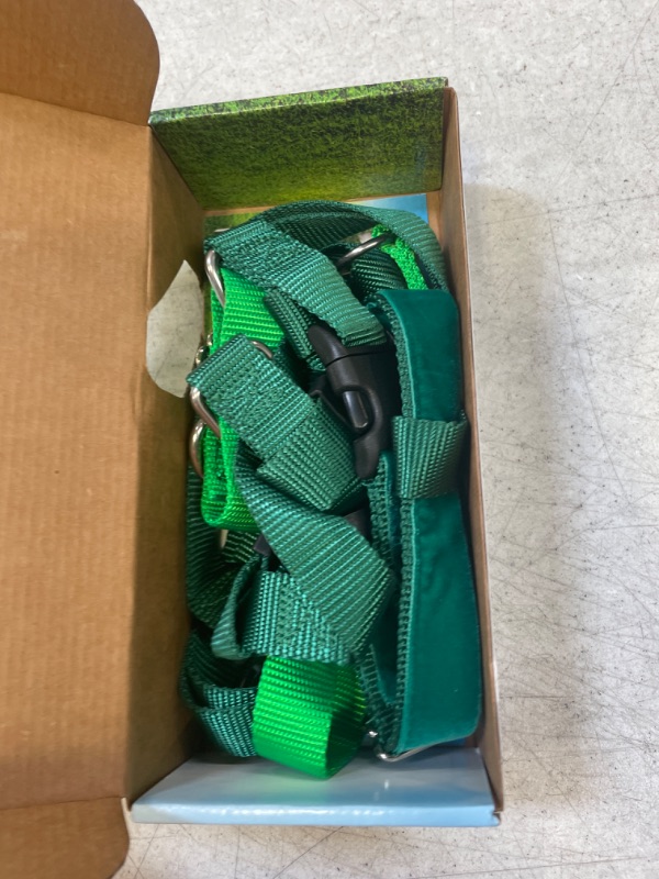 Photo 2 of 2 Hounds Design Freedom No Pull Dog Harness | Adjustable Gentle Comfortable Control for Easy Dog Walking |for Small Medium and Large Dogs | Made in USA | Leash Included | 5/8" SM Kelly Green