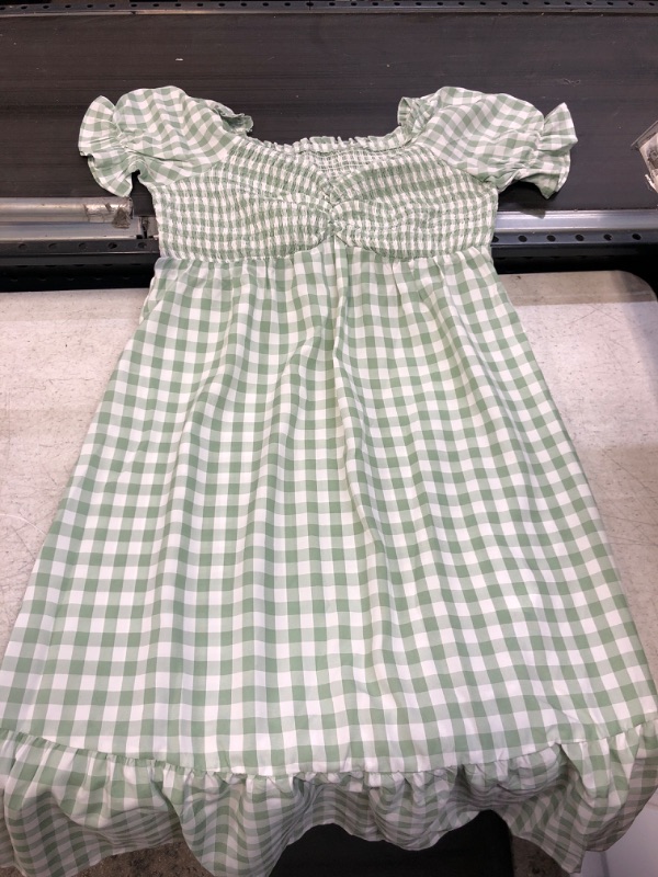 Photo 1 of GREEN PLAID DRESS SIZE XL/XXL