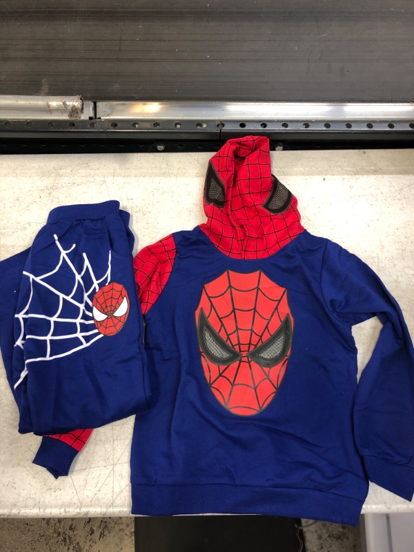 Photo 1 of Infant Baby Clothes Set Baby Plus Velvet Bear Vest+Hoodies+Pants 5-6 YRS
