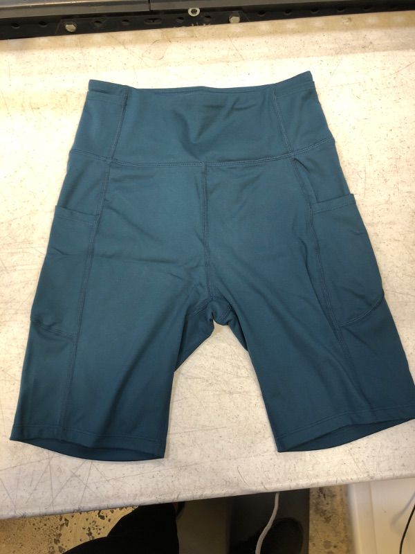 Photo 1 of BLUE BIKER SHORTS SIZE S