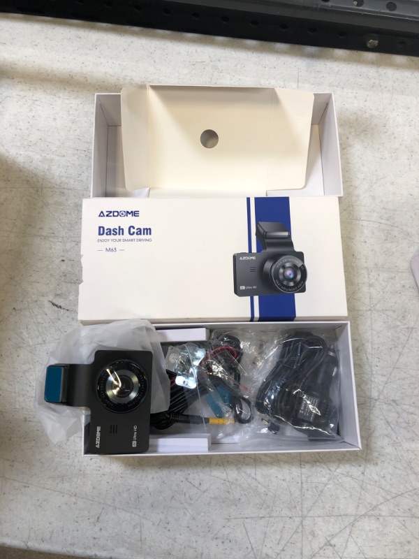 Photo 2 of AZDOME 4K Dual Dash Cam Front and Rear, Built-in WiFi(64G SD Card Included), External GPS, Dashboard Camera with UHD 2880*2160P, 3" Display, Sony Sensor, 170° FOV, WDR, Night Vision, Parking Monitor
