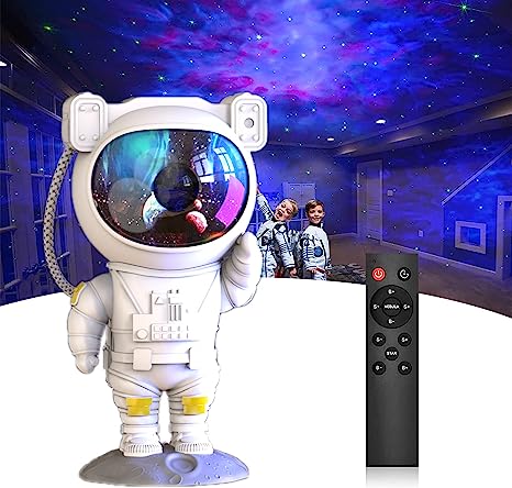 Photo 1 of SFOUR Star Projector Galaxy Night Light,Kids Room Decor Aesthetic, Adjustable Head Angle,Gift for Kids Adults Home Party Ceiling Decor Christmas Gift (Astronaut)
