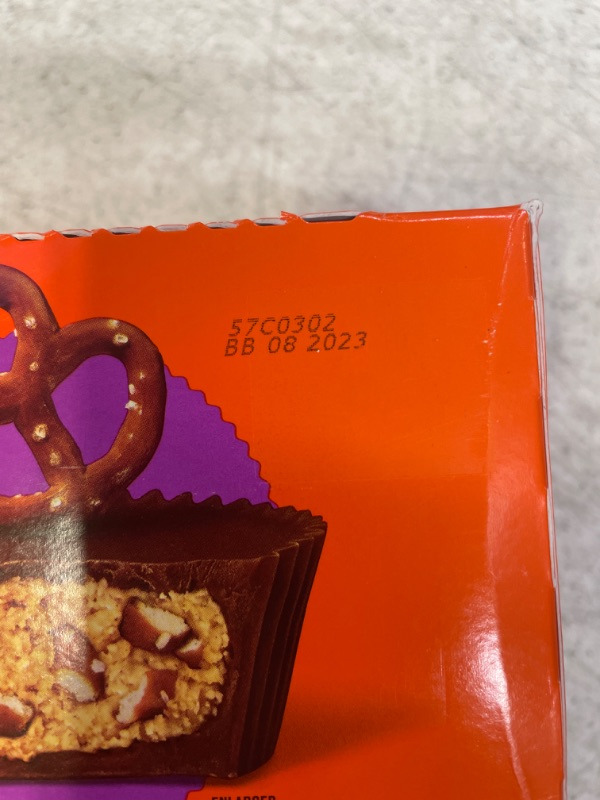 Photo 3 of REESE'S Big Cup Stuffed with Pretzels Milk Chocolate Peanut Butter Cups Candy, Gluten Free, 1.3 oz Packs (16 Count) Peanut Butter Standard