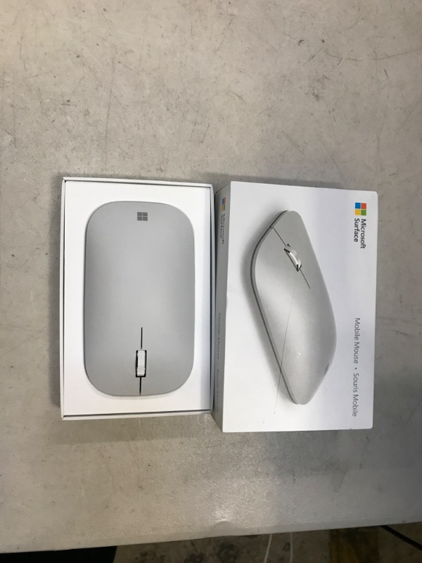 Photo 2 of Microsoft Surface Mobile Mouse (Silver) - KGY-00001