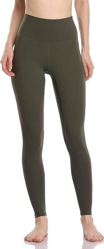 Photo 1 of Colorfulkoala Women's Buttery Soft High Waisted Yoga Pants Full-Length Leggings SIZE LARGE GREEN 