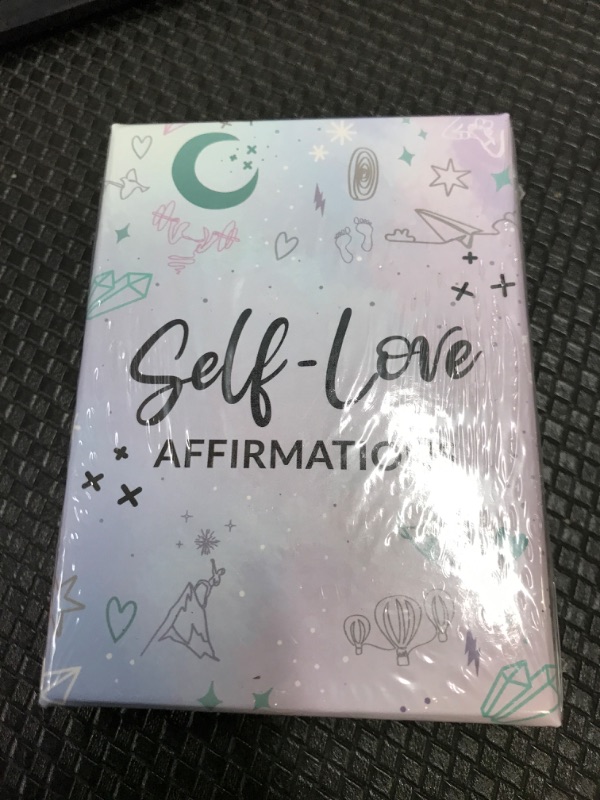 Photo 2 of 52 Daily Positive Affirmations Cards for Women - Motivational/Inspirational Cards for Meditation, Relaxation - Self Love/Care and Stress Relief Gifts for Women - 21 "I Am" Confidence Stickers