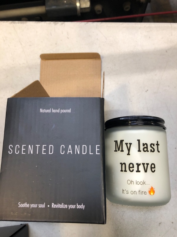 Photo 1 of my last nerve Scented Candle