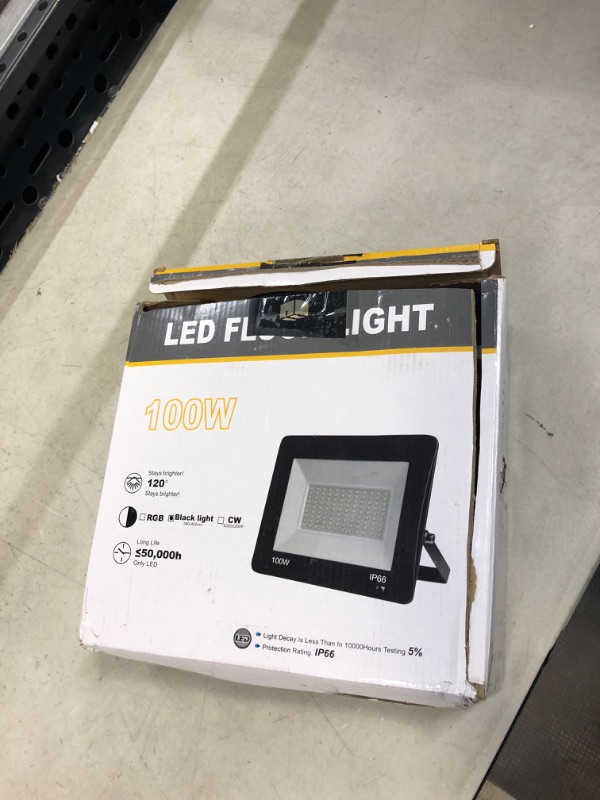 Photo 1 of 100W LED flood light 