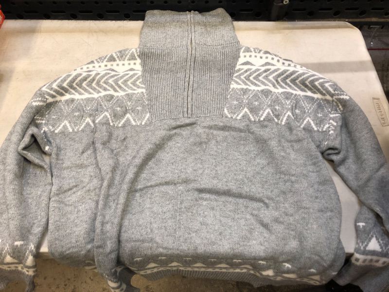 Photo 1 of SIZE - 2XL WOMENS GREY TURTLE NECK SWEATER 