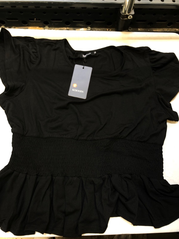 Photo 1 of SIZE - XL WOMENS SHIRT TOP BLACK 