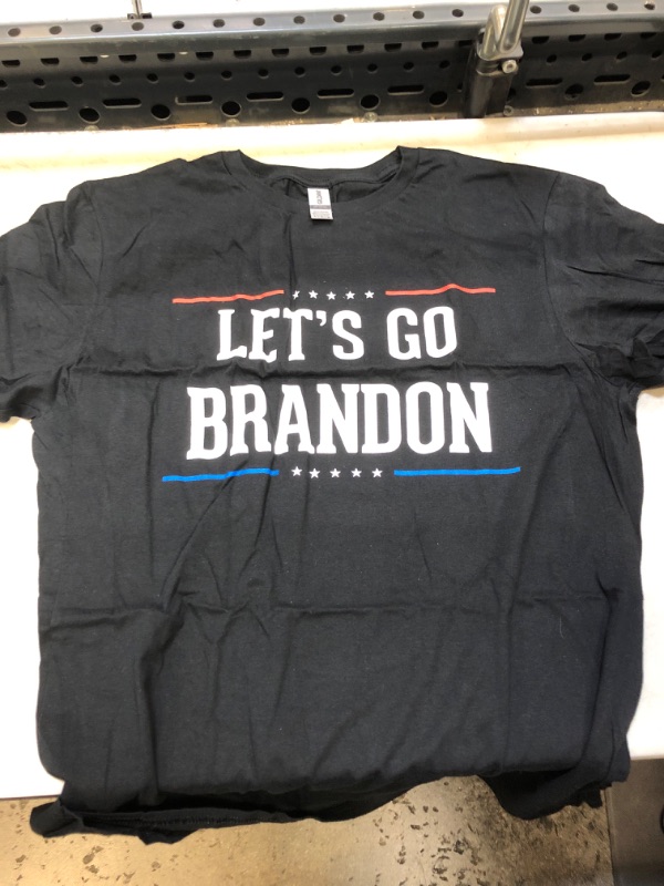 Photo 1 of SIZE - LARGE "LETS GO BRANDON" TSHIRT 