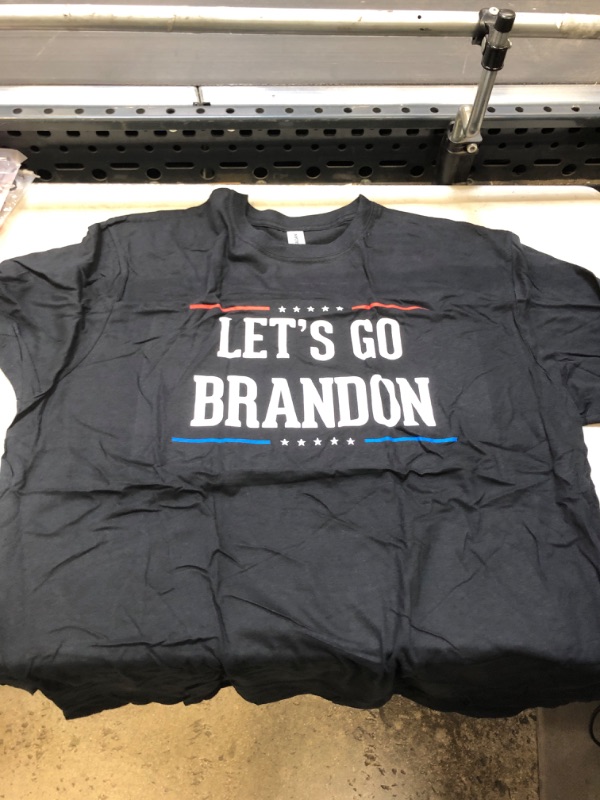 Photo 1 of SIZE - 2XL "LETS GO BRANDON" T-SHIRT 