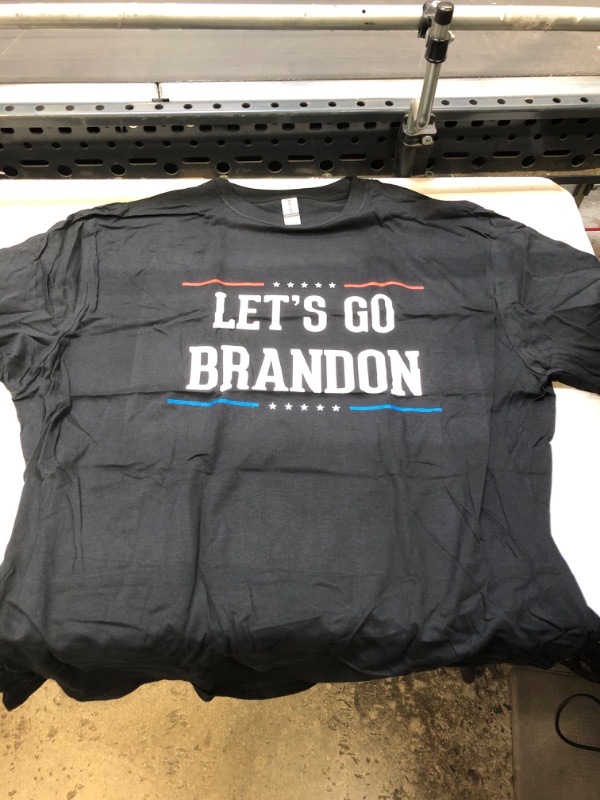 Photo 1 of SIZE - 2XL "LETS GO BRANDON" T-SHIRT 