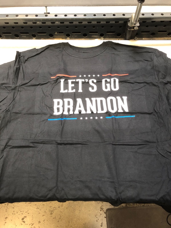 Photo 1 of SIZE - 2XL "LETS GO BRANDON" T-SHIRT 