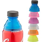 Photo 1 of  (6 Pack) | Superior Can Covers For Soda, Beer, Energy Drinks, Juice, Seltzer | Must-Have Picnic Accessories & Beach Gadgets | BPA-Free Reusable Fizz Lids | By Smart House Inc