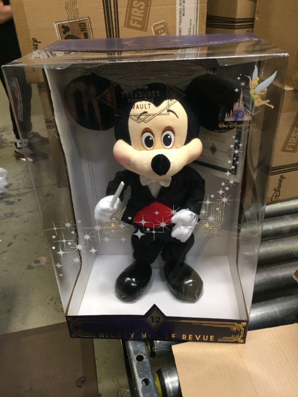 Photo 1 of Disney Treasures From the Vault, Limited Edition Mickey Mouse Revue Plush, Amazon Exclusive Mickey Mouse Revue (December)