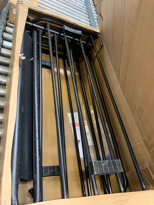 Photo 1 of MeeFar Roof Rack Carrier Basket Universal Rooftop Cargo Carrier Basket 51" X 36" X 5" + Waterproof Cargo Bag 15 Cubic Feet (44" 34" 17"), and Cargo Net with Attachment Hooks, Ratchet Straps ROOF BASKET and BAG