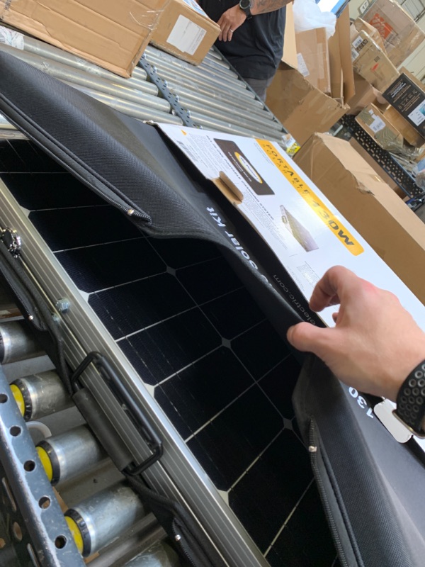 Photo 2 of Go Power! GP-PSK-130 130W Portable Folding Solar Kit with 10 Amp Solar Controller