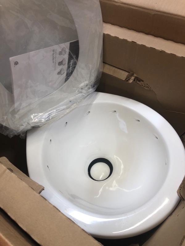 Photo 1 of Dometic 311 Gravity, Ceramic Bowl, Low-Profile RV Toilet (White)
