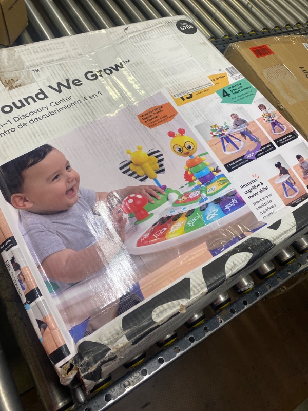 Photo 2 of Baby Einstein Around We Grow 4-in-1 Walk Around Discovery Activity Center Table, Ages 6 Months+