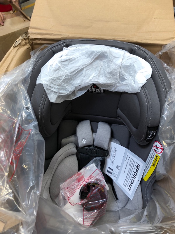 Photo 3 of Chicco NextFit Max ClearTex Convertible Car Seat| Rear-Facing Seat for Infants 12-40 lbs. | Forward-Facing Toddler Car Seat 25-65 lbs. | Baby Travel Gear | Cove/Grey Cove/Grey NextFit Max ClearTex