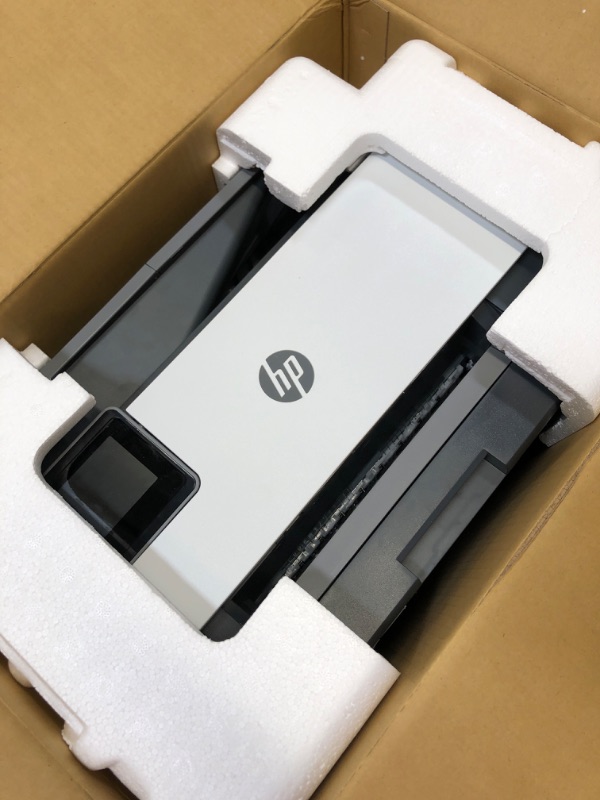 Photo 3 of HP OfficeJet Pro 9015e Wireless Color All-in-One Printer with bonus 6 months Instant ink with HP+ (1G5L3A),Gray