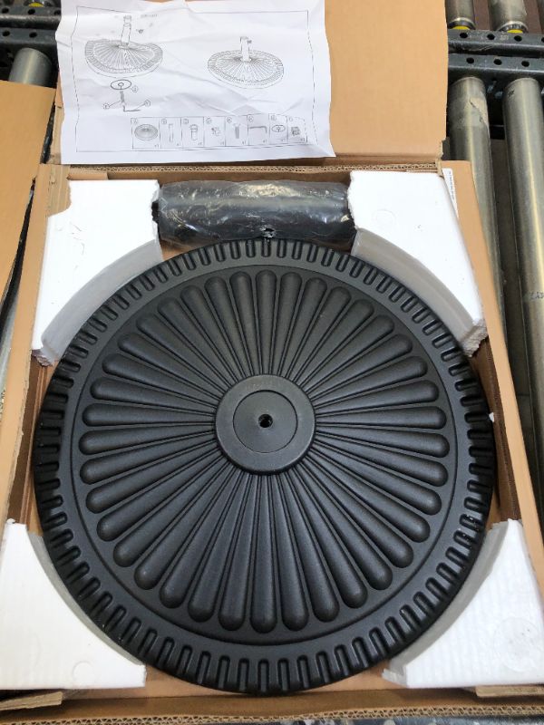 Photo 1 of 22 lbs Resin Free Standing Table Umbrella Base