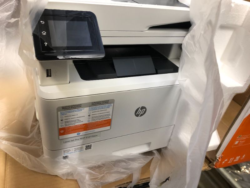 Photo 3 of HP LaserJet Pro MFP 4101fdwe Wireless Black & White Monochrome Printer with HP+ Smart Office Features and Fax