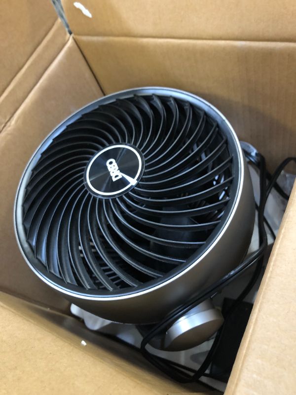 Photo 3 of Dreo Smart Fan for Bedroom, Powerful 70 ft Whole Room Air Circulator Fan, 120°+90° oscillating fans with Voice Control, 4 Speeds, 5 Modes, 12H Timer, 9" Portable Table Fan for Office, Home Silver