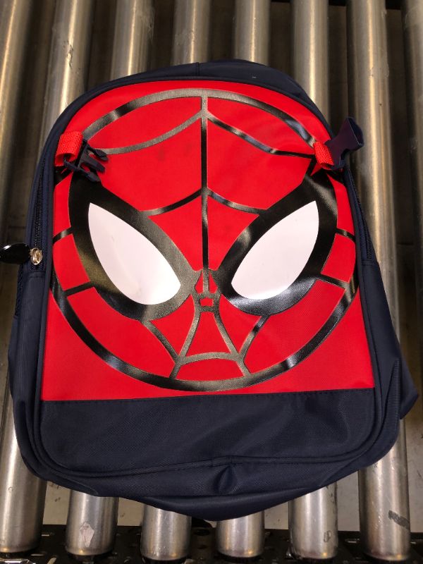 Photo 1 of spiderman backpack - navy blue