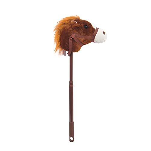 Photo 1 of Linzy Plush 36'' Unicorn Riding Stick , with Galloping Sounds, Adjustable Telescopic Stick, Adjust to 3 Different Sizes, Kids of Different Ages, Dark
