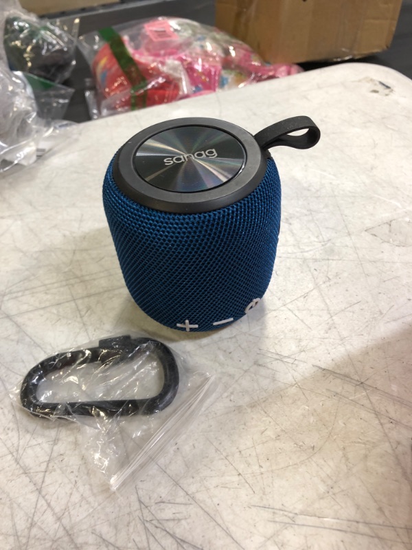 Photo 3 of Sanag Portable Bluetooth Speaker, Bluetooth 5.0 Dual Pairing Loud Wireless Mini Speaker,360 HD Surround Sound & Rich Stereo Bass,24H Playtime,IP67 Waterproof for Travel,Outdoors,Home and Party