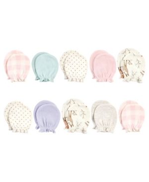 Photo 1 of Hudson Baby 10-Piece Enchanted Forest Scratch Mitten Set in Pink
Size: 0-6 MONTHS
