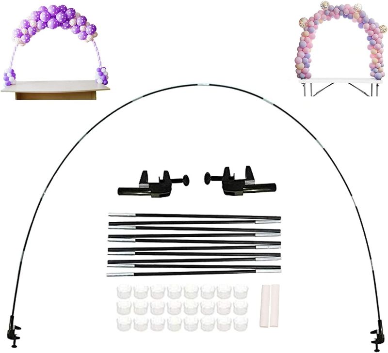 Photo 1 of Balloon Arch Kit Adjustable for Different Table Sizes Birthday, Wedding, Christmas, and Graduation Party PUMP INCLUDED -- NO BALLOONS --