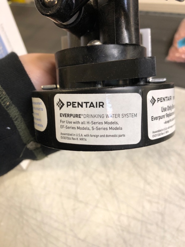 Photo 5 of Pentair Everpure EF-6000 Full Flow Drinking Water System, EV985500, Includes Filter Head, Filter Cartridge, All Hardware and Connectors, 6,000 Gallon Capacity, 0.5 Micron 6,000 Gallon System (FACTORY SEALED)