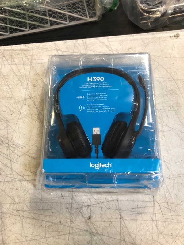 Photo 2 of Logitech USB Headset H390 (981-000014)
