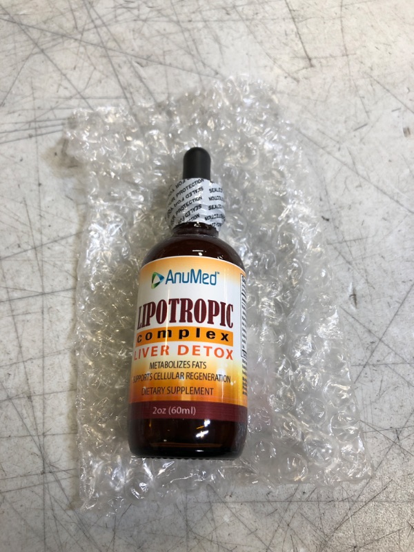 Photo 2 of Anumed Lipotropic Liquid Liver-Health, Cleanse, Detox, Removes Alcohol Toxins, Nicotine, Medication, Antibiotics. Eliminate Toxins, and Fat in the liver. Cleanses Arteries, Balance Blood Glucose (2oz)
EXP 01/2025 FACTORY SEALED