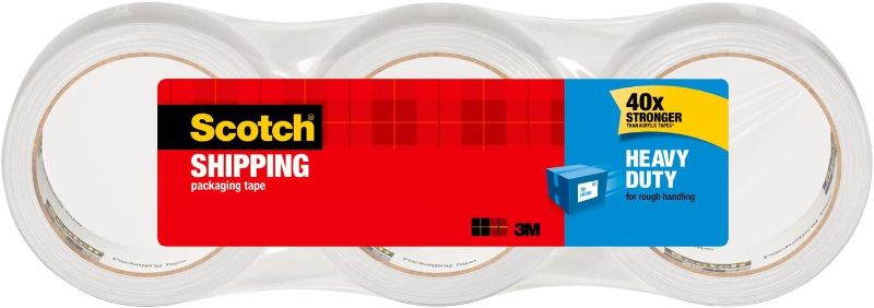 Photo 1 of 3M Company TV205153 Tape, Clear, 3 roll pack
