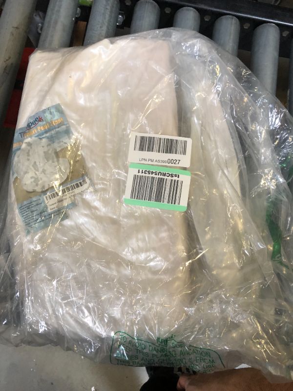 Photo 1 of Triumpeek Inflatable Seashell Pool Float, Blow Up Giant Clam Floatie with Pearl Ball, Shell Pool Floating Ride On Raft Chair for Swimming Pool Summer Beach Party for Adults