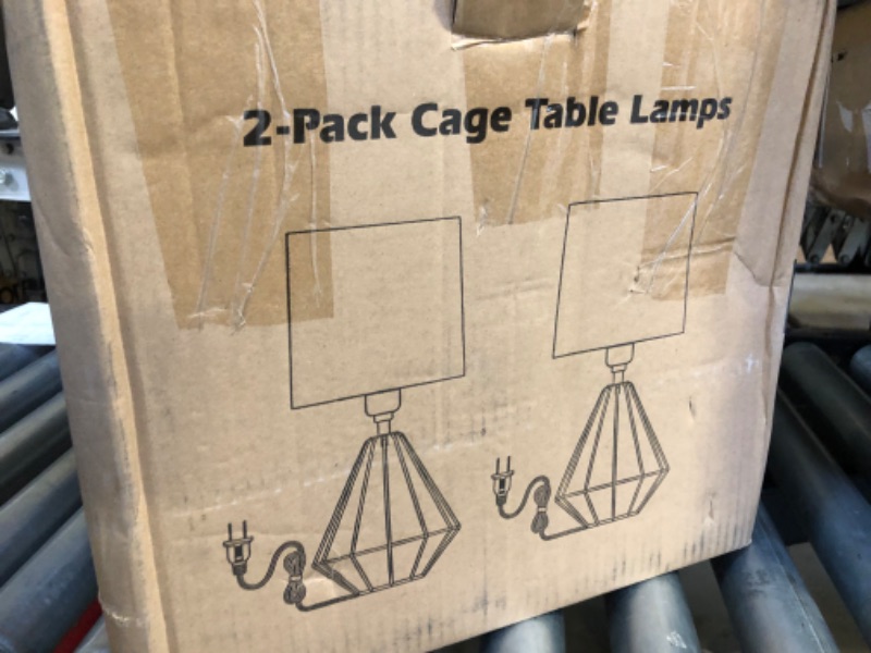 Photo 1 of 2pack table lamp cage