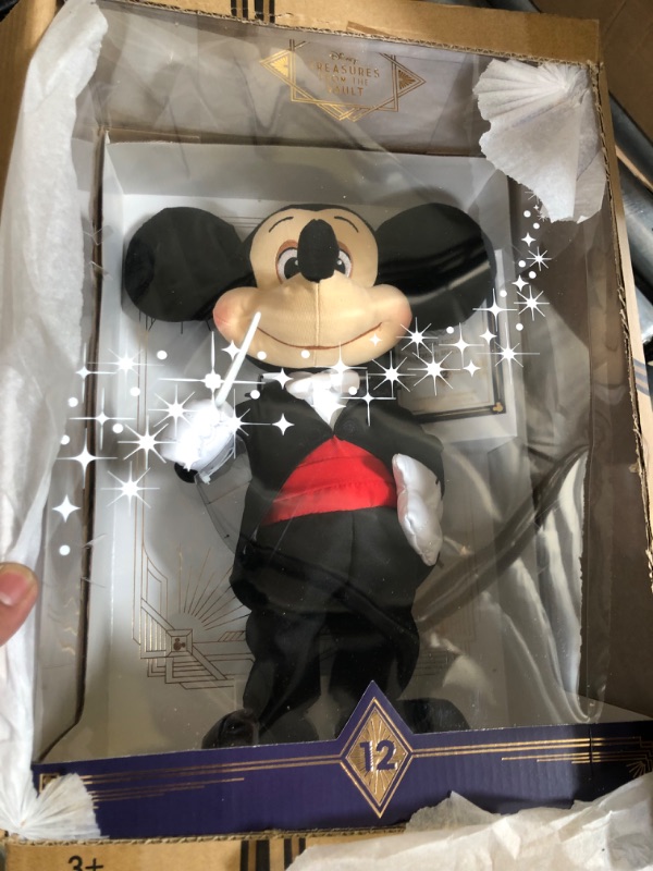 Photo 2 of Disney Treasures From the Vault, Limited Edition Mickey Mouse Revue Plush, Amazon Exclusive Mickey Mouse Revue (December)