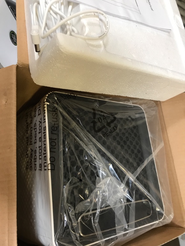 Photo 1 of Jafända Air Purifiers for Allergies Home Large Room 1190ft² H13 True HEPA Filter, Dimmable Night Light and Activated Carbon Remove 99.97% Dust Smoke Odor Pollen Pets Hair Dander,Quiet Sleep Mode 23dB
