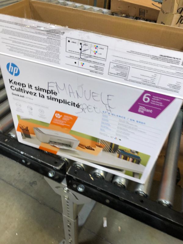 Photo 3 of DeskJet 2755e Wireless Inkjet Printer with 6 months of Instant Ink Included with HP+