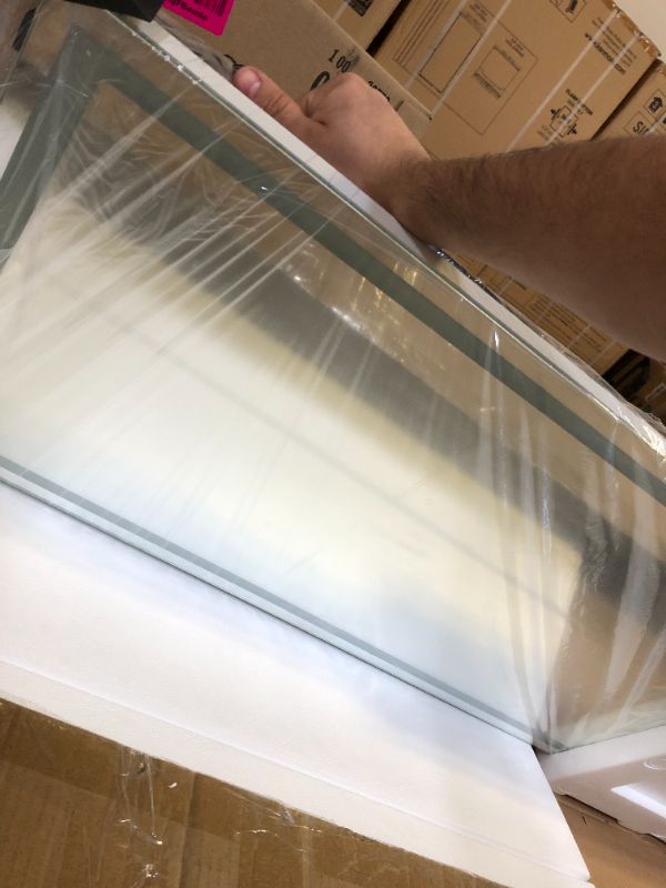 Photo 2 of FENNIO Full Length Mirror with Lights 63"x16", LED Full Body Mirror, Free Standing Lighted Floor Mirror, Wall Mounted Hanging Mirror with Lights for Bedroom, Aluminum Frame, Dimming & 3 Color Lighting White-16in (Led) 63"X16"