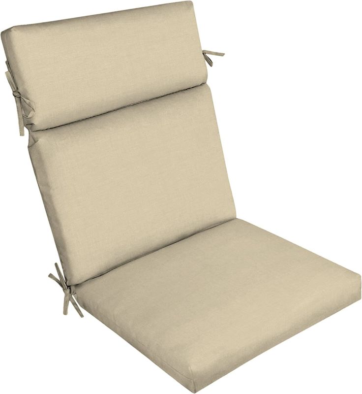 Photo 1 of Arden Selections Outdoor Chair Cushion 20 x 21, Tan Leala
